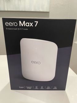 Eero Max 7 Router (Brand New) $400