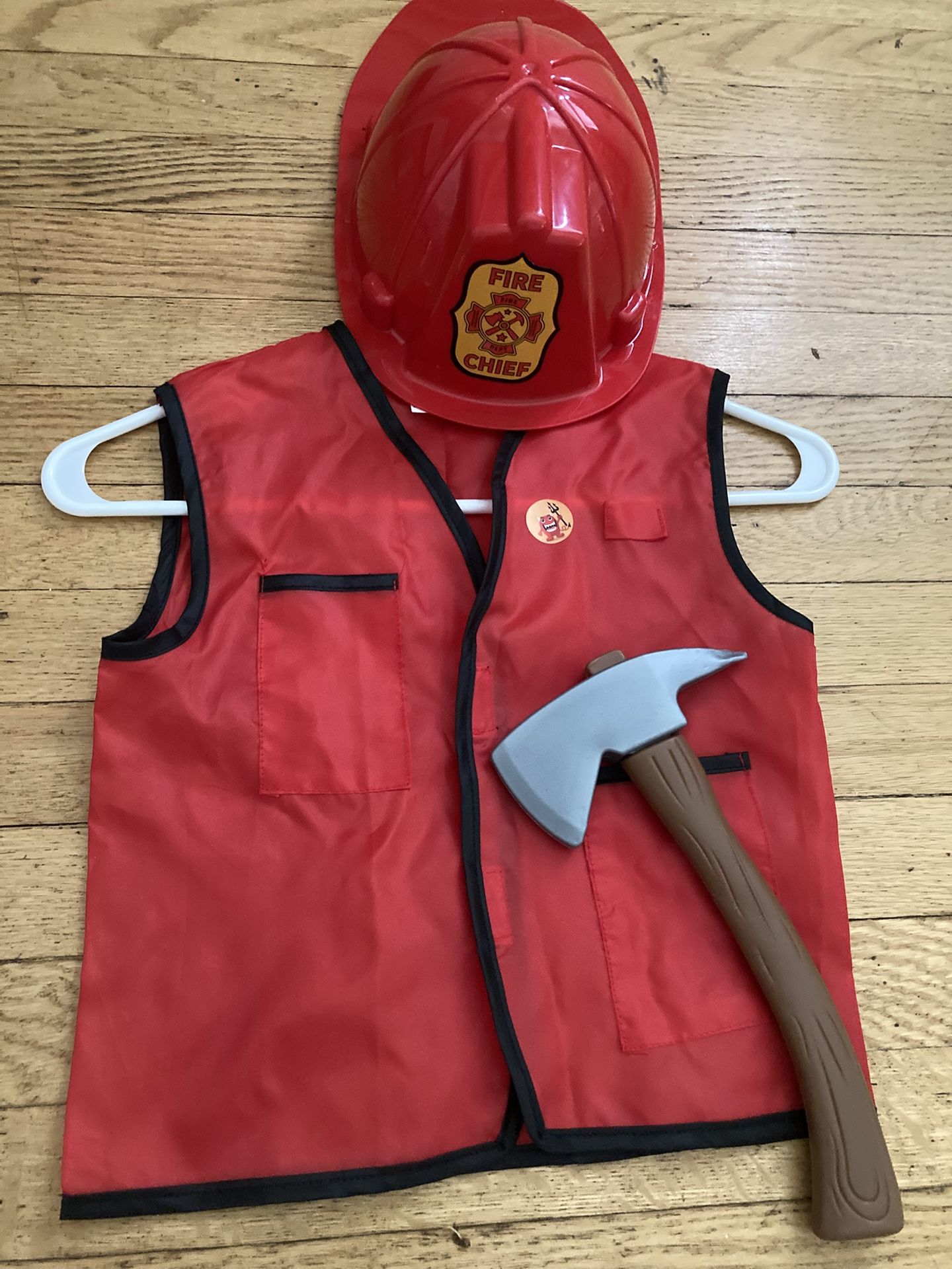 Toddler Firefighter Costume