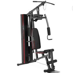 CAP Home Gym with 125 lb Weight Stack