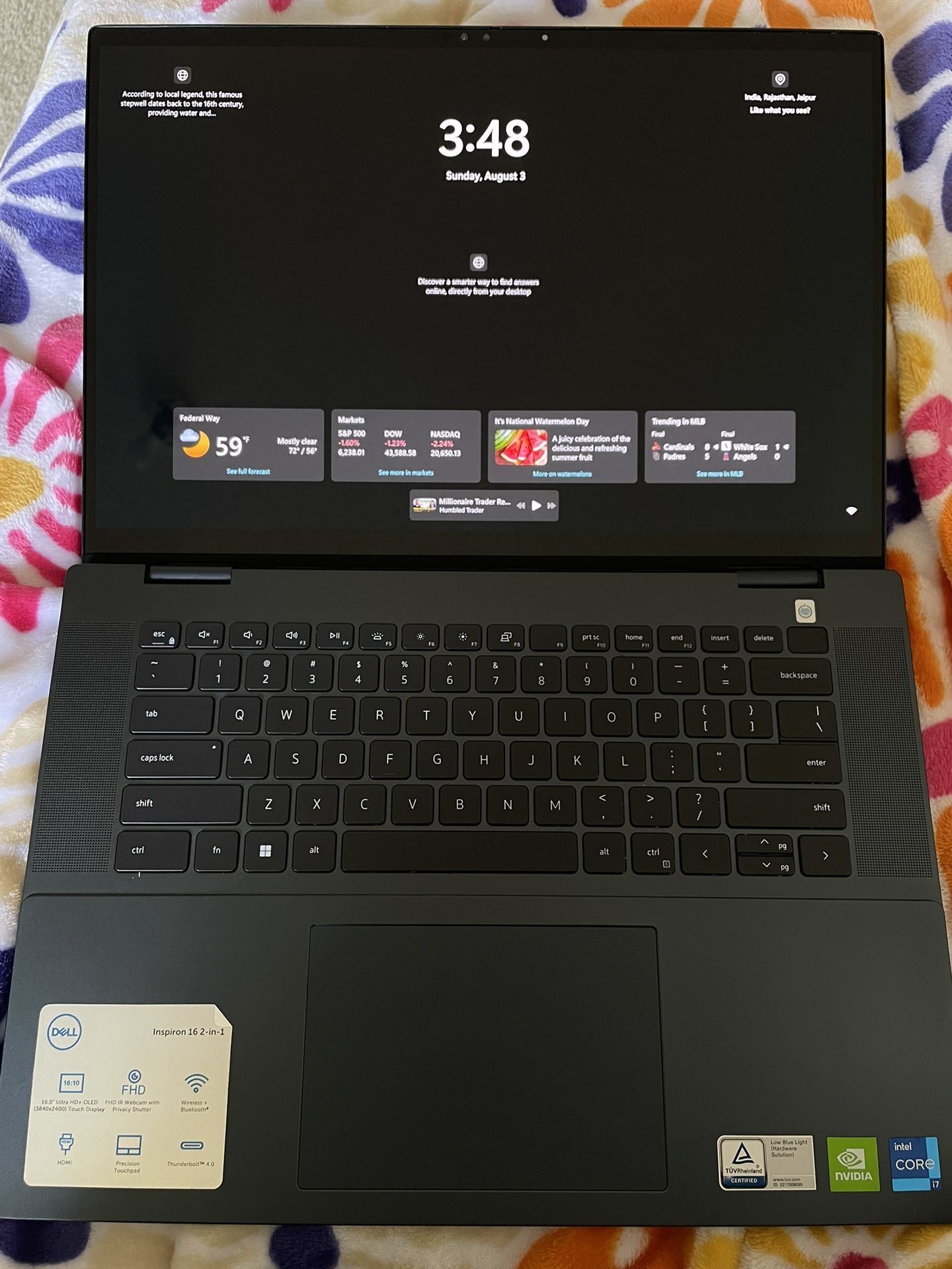 Dell Inspiron 16 Inch 2 In 1 4k Laptop 
