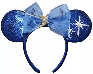 Minnie Mouse: The Main Attraction Ear Headband For Adults - Peter Pan’s Flight