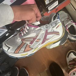 multi color balenciaga runners size 45