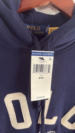Polo Ralph Lauren Navy Hoodie Size Medium