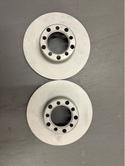 Front Brake Disk Rotor set, Mercedes W114 & W123 - 123 421 00 12, 123 421 00 12