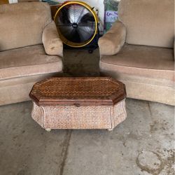 Two Chairs And Table 