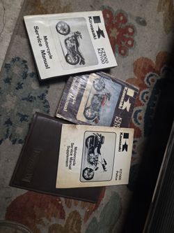 Kawasaki KZ1000 factory service manuals