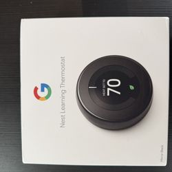 Google Nest Learning Thermostat 3rd Generation 
