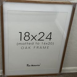 18x24 Oak Frame
