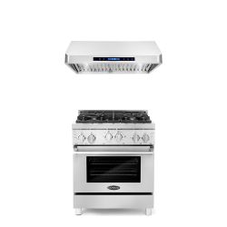 LUXURY KITCHEN APPLIANCES - New Open Box RANGE OVEN COOKTOP HOOD 