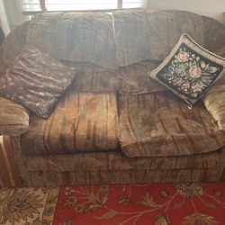 Sofa With 2 Pillows Pick Up Only  