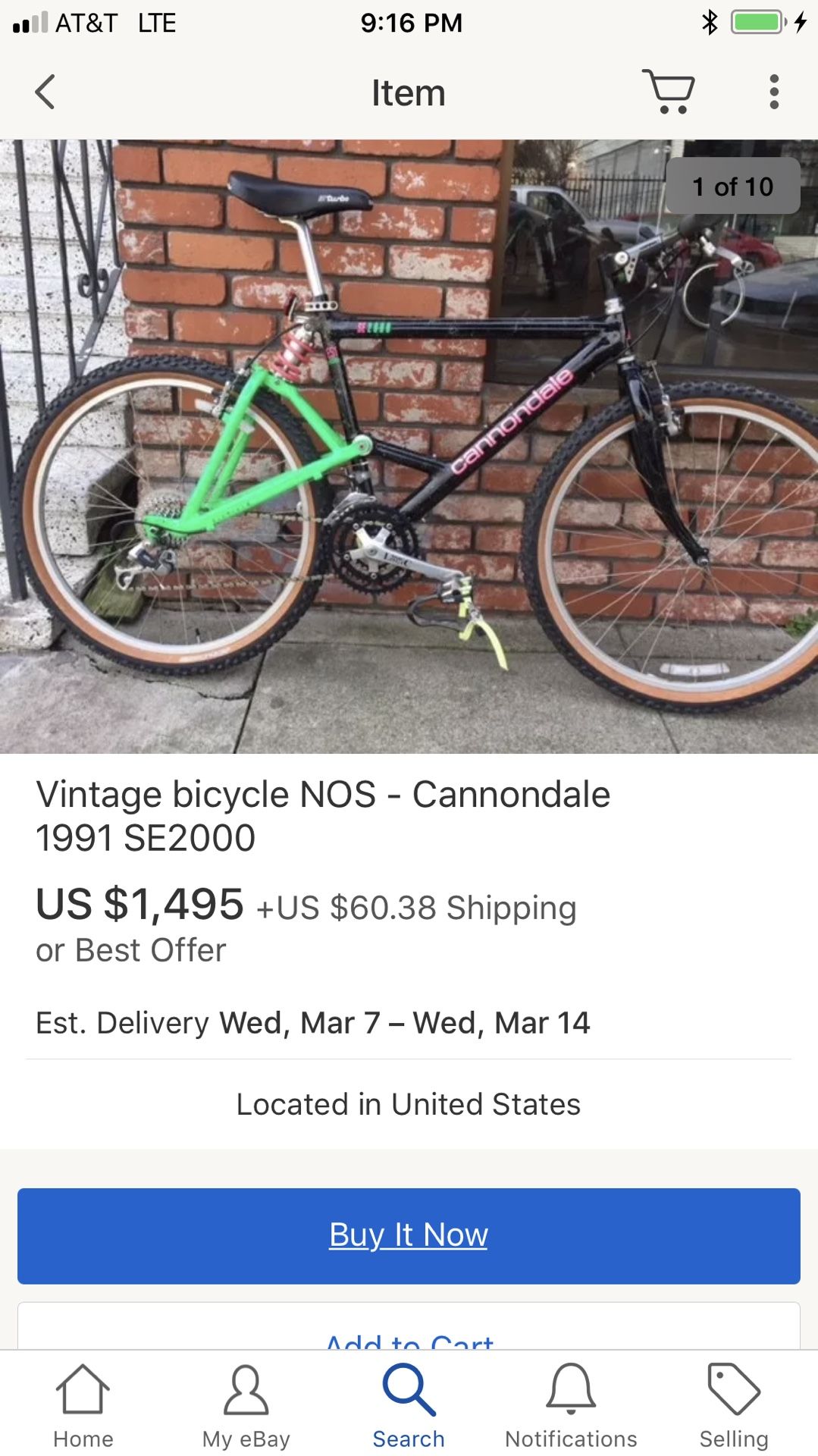 1991 vintage Cannondale SE 2000