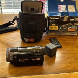 Panasonic HDC-SD900 HD Video Camera