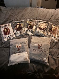 Bape shirts and lv shorts