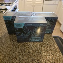Pokemon Phantasmal Flames ETBs