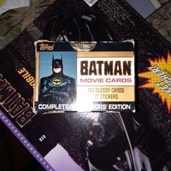 BATMAN MOVIE CARDS