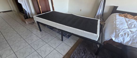 Twin Bed Frame + Box Spring Only