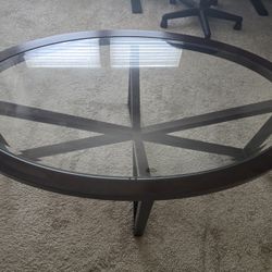 Oval Shaped Coffee Table