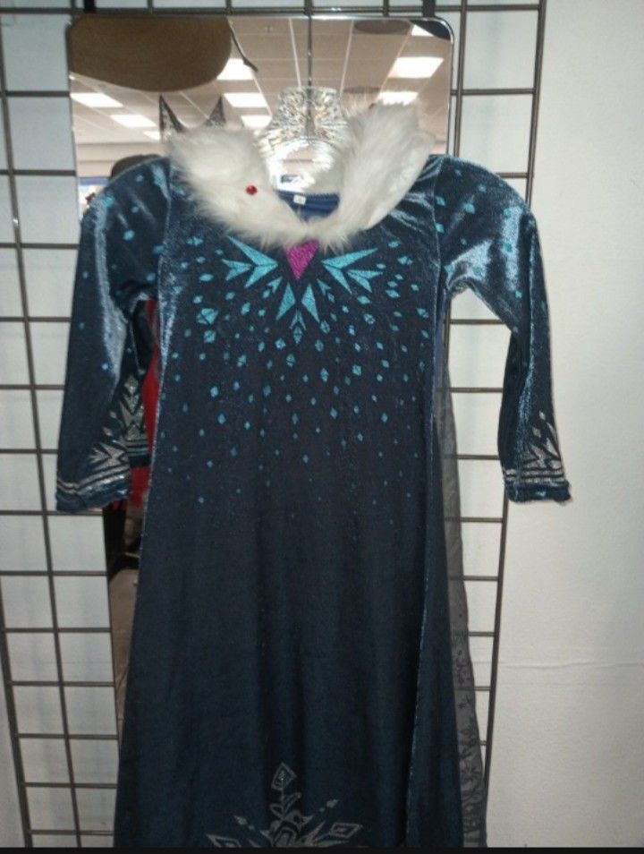 Elsa Dress from frozen /Vestido Princesa Elsa De Frozen 