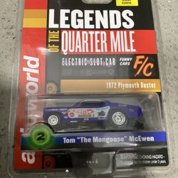 New aw Auto World Electric Slot Car Hot Wheels Tom The Mongoose Mc Ewen Funny Die Cast Car Scale 1:64 (Valencia) $25