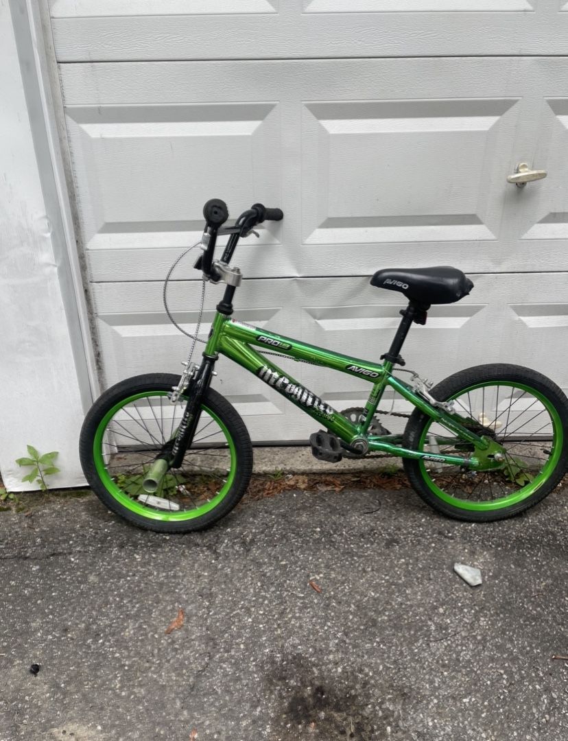 green bike