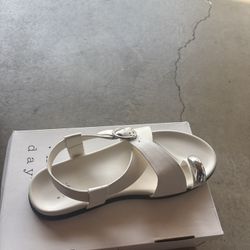 White Sandals 