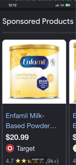 Baby formula