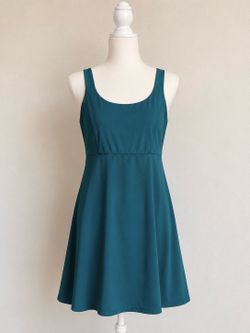 New-LulaRoe Teal Dress Sz Large