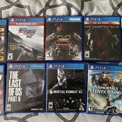 PS5 Game And Multiple PS4 Games $150 For All