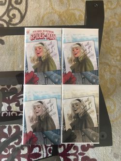 Set of (4) Peter Parker: The Spectacular Spider- Man # 300 - Variant Editions by Adam Hughes - Marvel Comics