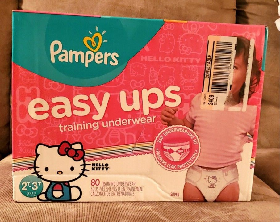 Pampers easy ups (2T-3T)