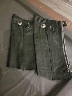Boot Spats - Leather 