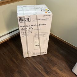 Portable Air Conditioner, Black&Decker With Remote Control 