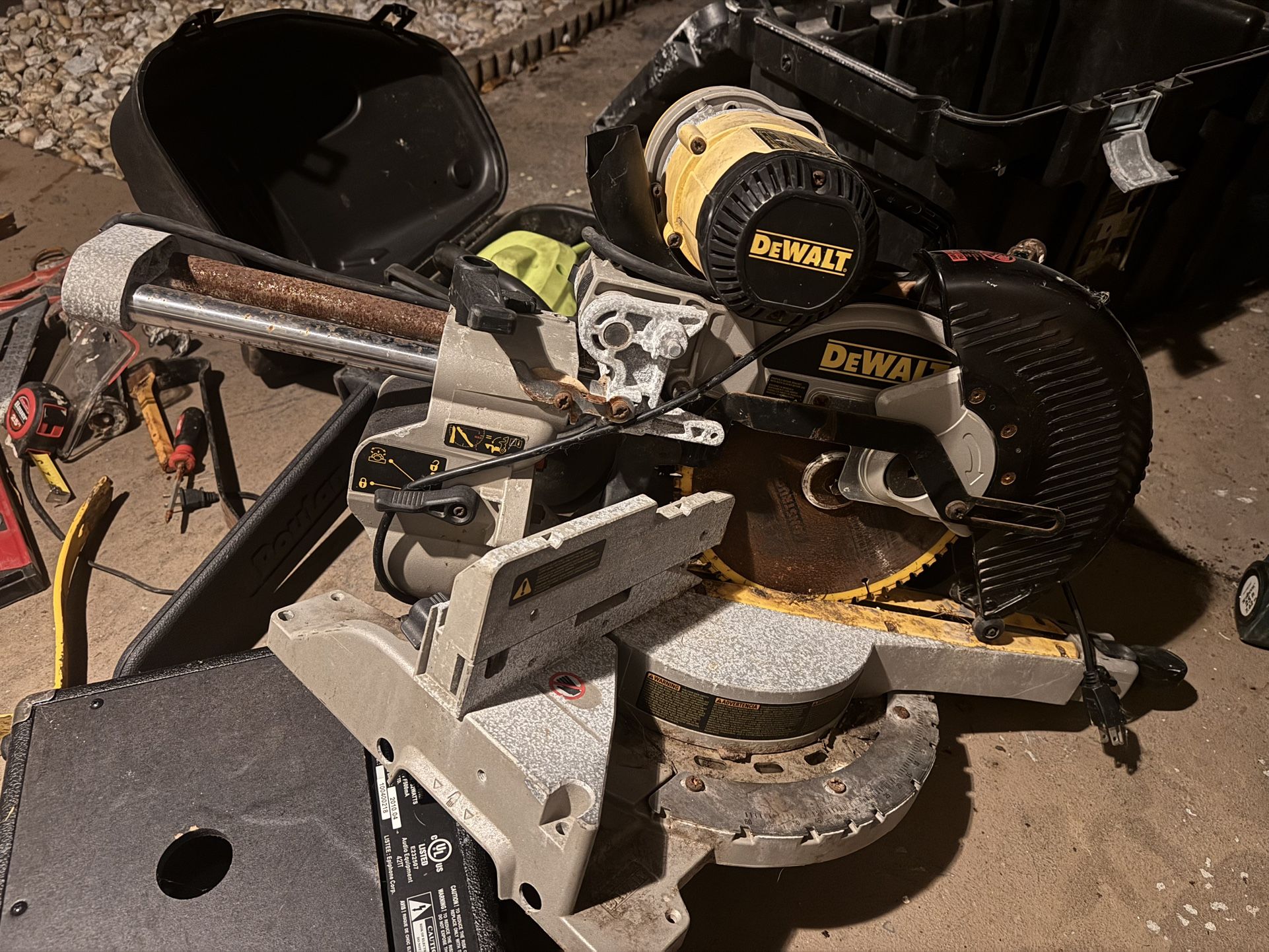Contractor Tool Bundle – DeWalt, Nail Gun, Miter Saw & More – Great Deal!
