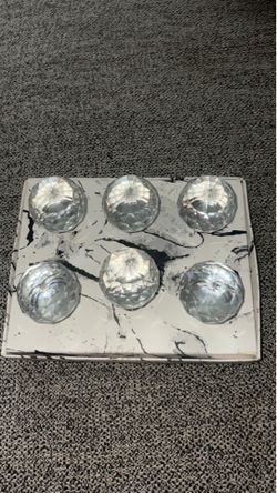 Crystal Knobs (6)