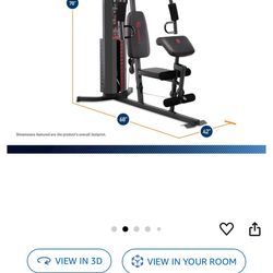 Marcy Dual Functioning Machine 
