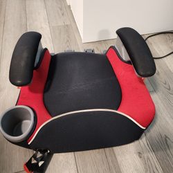 Booster Seat,  Gently Used, Fabric Machine Washable
