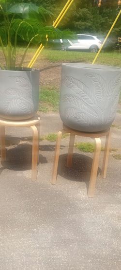 New fiber clay garden planter's high quality