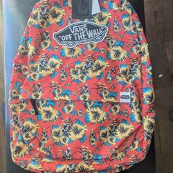 Hawaiian Yoda Vans backpack