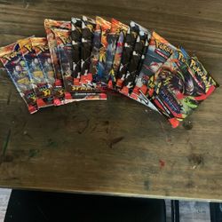 17 Pokémon Packs/cards
