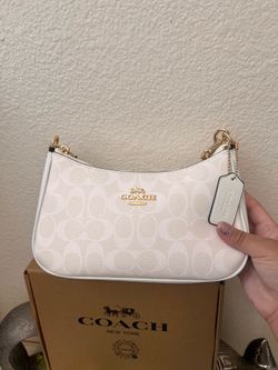white coach bag for women