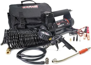 VIAIR 450P-RV EF 12V Portable Air Compressor 150 PSI Tire Inflator Kit