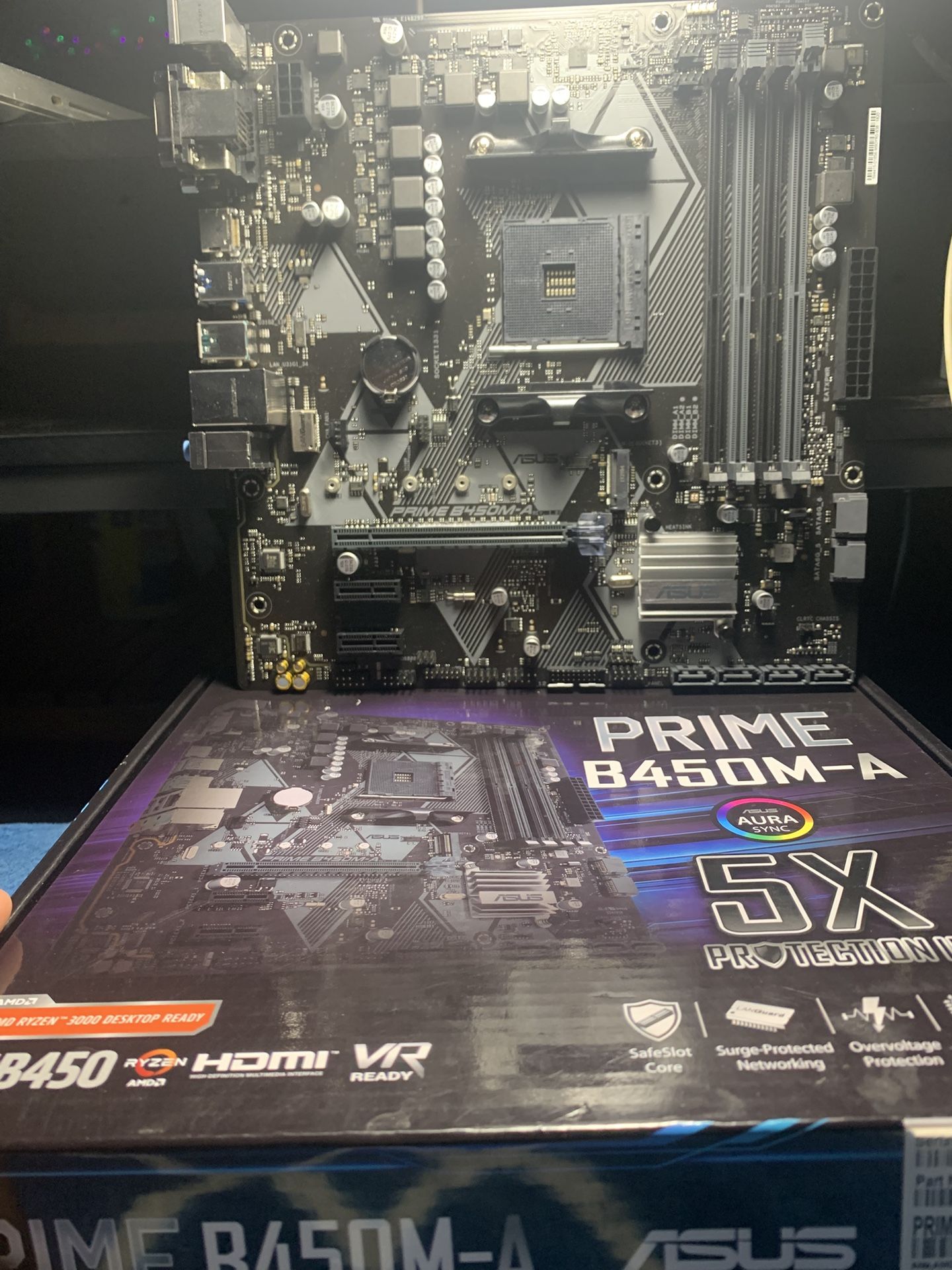 ASUS B450M-A 5x PROTECTION