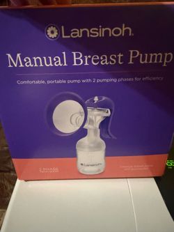 Manual breast pump