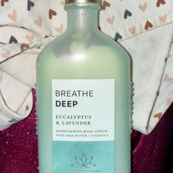 Bath & Body Works Breathe Deep Eucalyptus & Lavender lotion