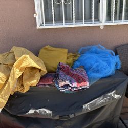 Assorted Fabric Pieces