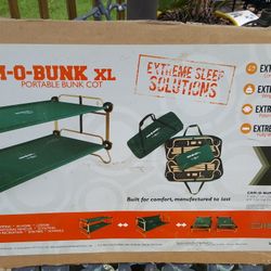 2 XL Bunk Cots