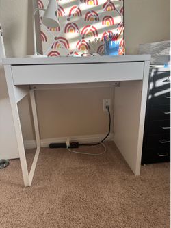 IKEA Small White Desk