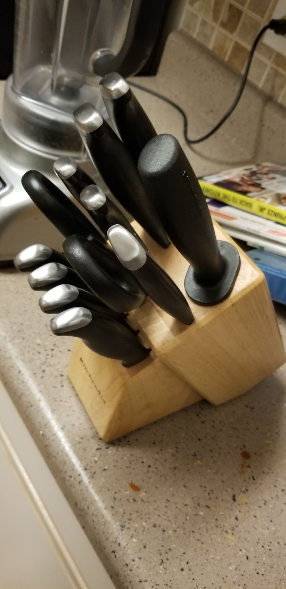 Kitchen aid 12pc knife set