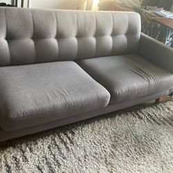 Allie Dark Grey Sofa 