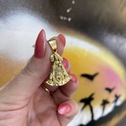 10k CARIDAD DEL COBRE CHARM 